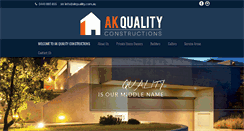 Desktop Screenshot of akquality.com.au